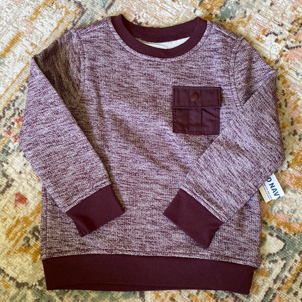 Brand new with tags Toddler boys old navy sweatshirt